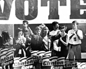 Clinton rally Oct 1992